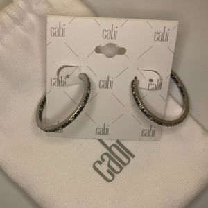 Cabi Jet Hoop Earrings
